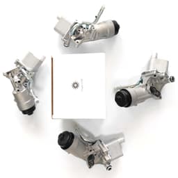 Engine Oil Cooler and Oil Filter Assembly