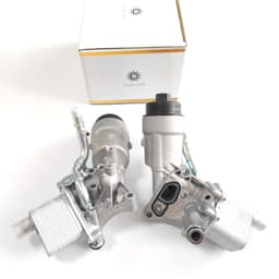 Engine Oil Cooler and Oil Filter Assembly